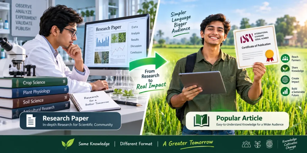 Research Paper vs Popular Article in Agriculture The Complete Guide