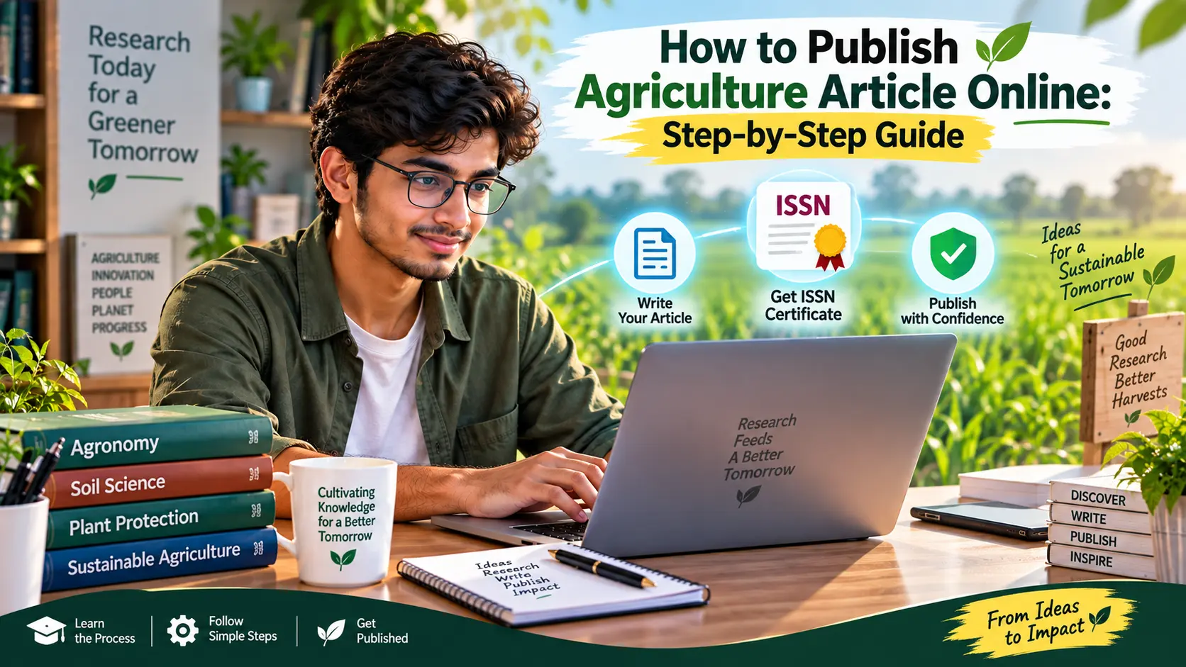 How to Publish Agriculture Article Online With certificates