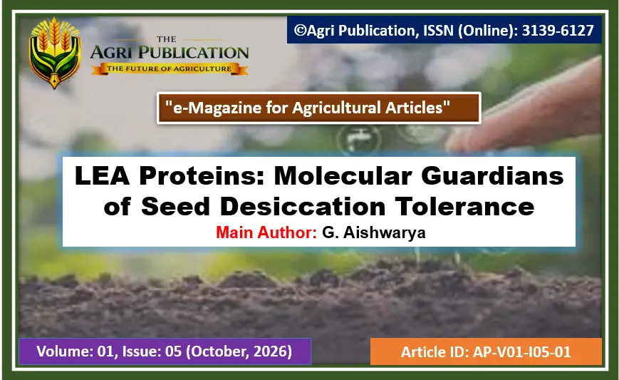 LEA Proteins in Seed Desiccation Tolerance